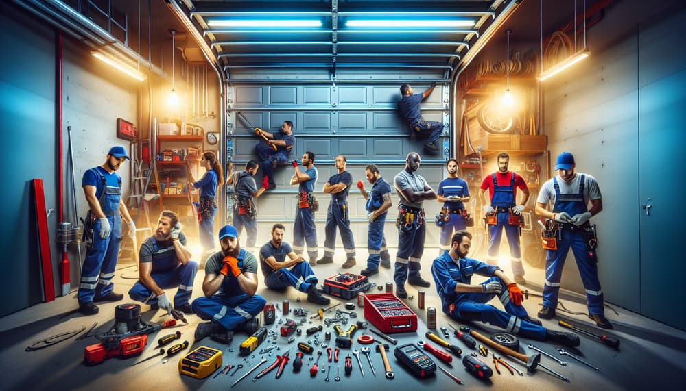 Emergency Garage Door Service in Jackson Township